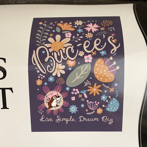 Buc-ee's Navy Floral Soft & Comfy Blanket - 50 x 70 in - Picture 2 of 4